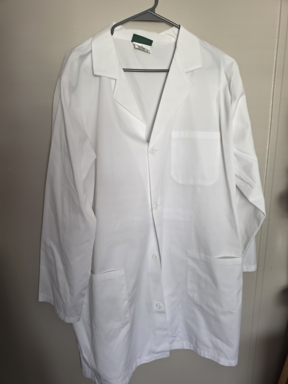 UA Scrubs White Men’s Lab Coat